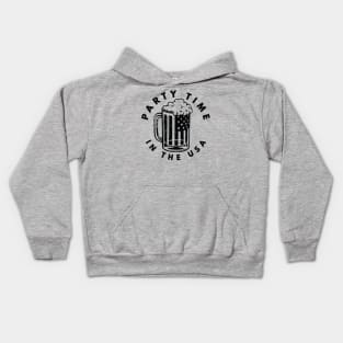 Party Time in the USA Kids Hoodie